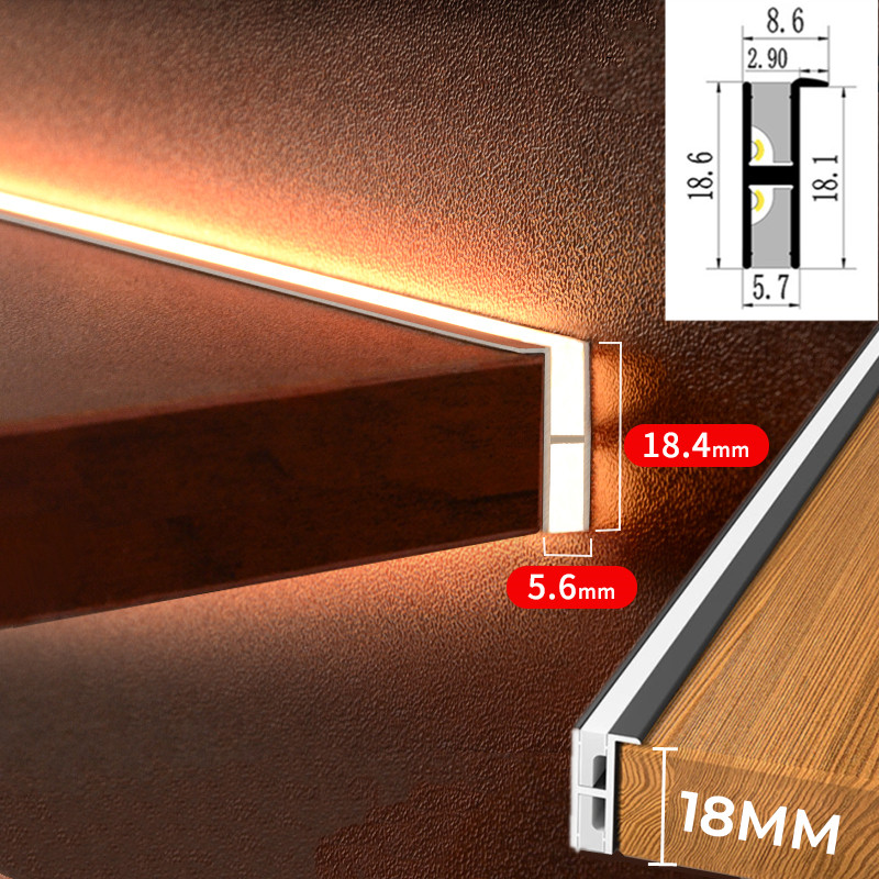 Aluminum T-Slot Profile - 18 مللي متر مجلس خزانة النبيذ