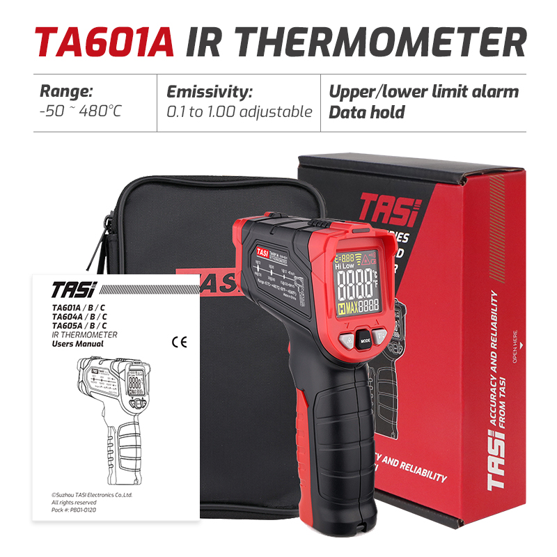 Industrial Infrared Laser - TA601A TA601B TA601C مقياس حرارة بالأشعة