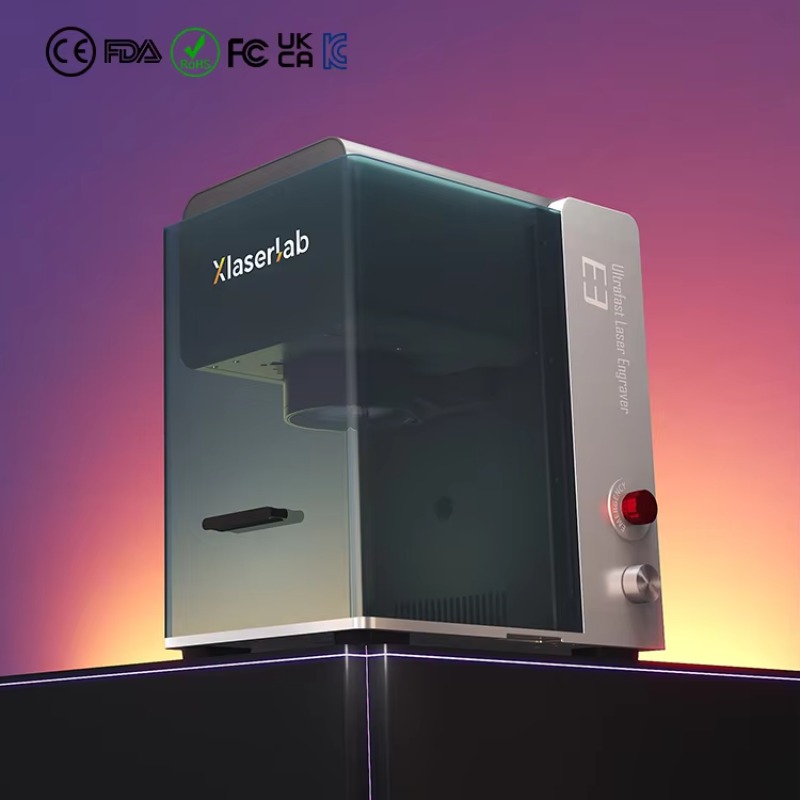 Industrial Laser Engraver For Wood - آلة نقش بالليزر فوق البنفسجي E3