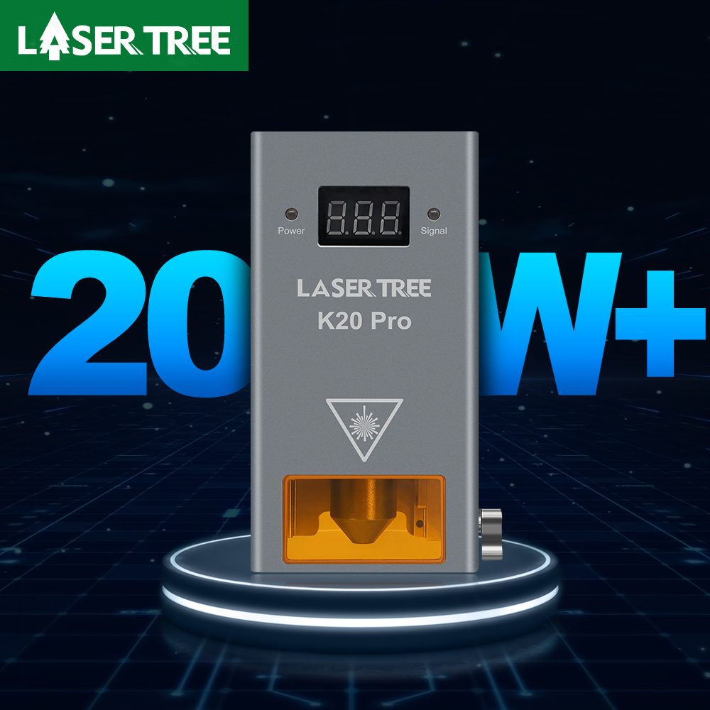 Industrial Laser Cutter - LASER TREE K20 20 واط رأس