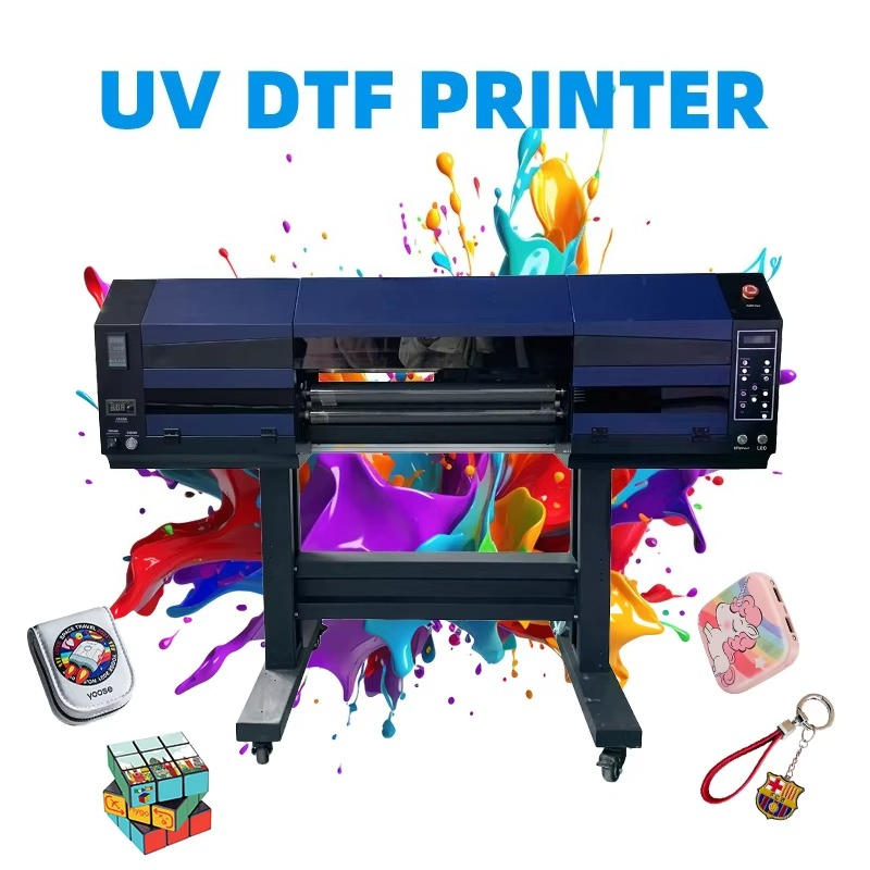 Industrial Uv Laser - طابعة UV DTF مكتبية جديدة A3