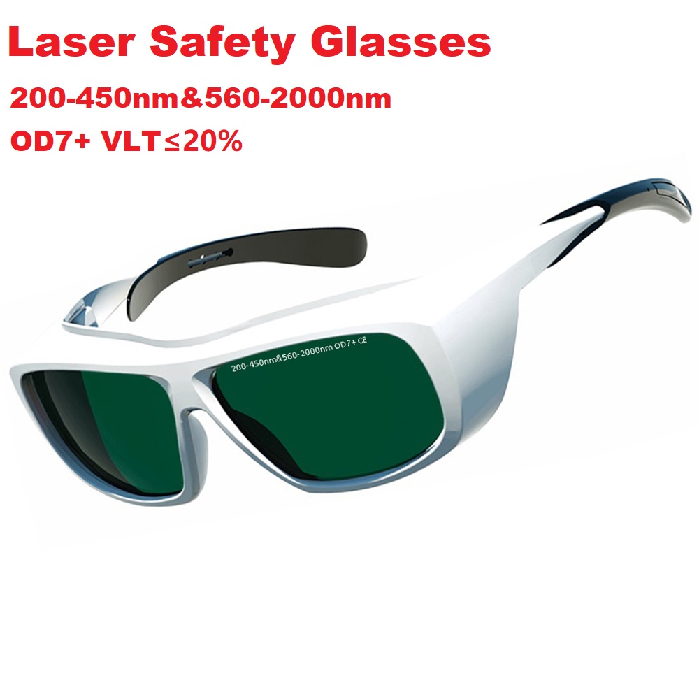 Industrial Laser Glasses - OD7 + نظارات السلامة بالليزر نظارات