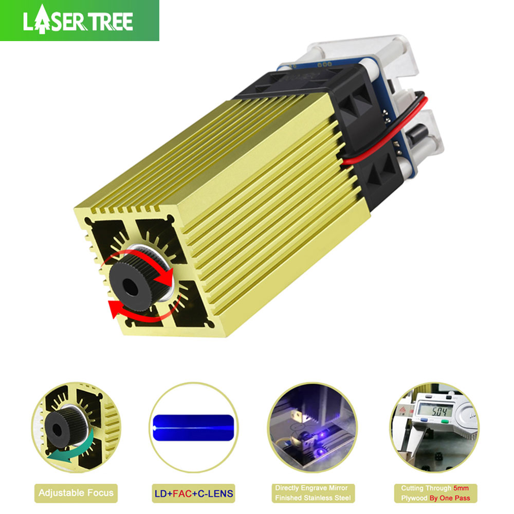 Industrial Laser Cutter - شجرة الليزر 4 واط 5 واط