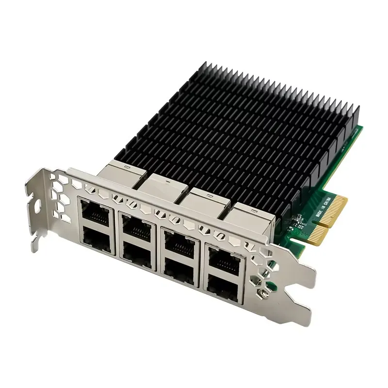 Industrial Visual - بطاقة شبكة الرؤية الصناعية PCIe X4