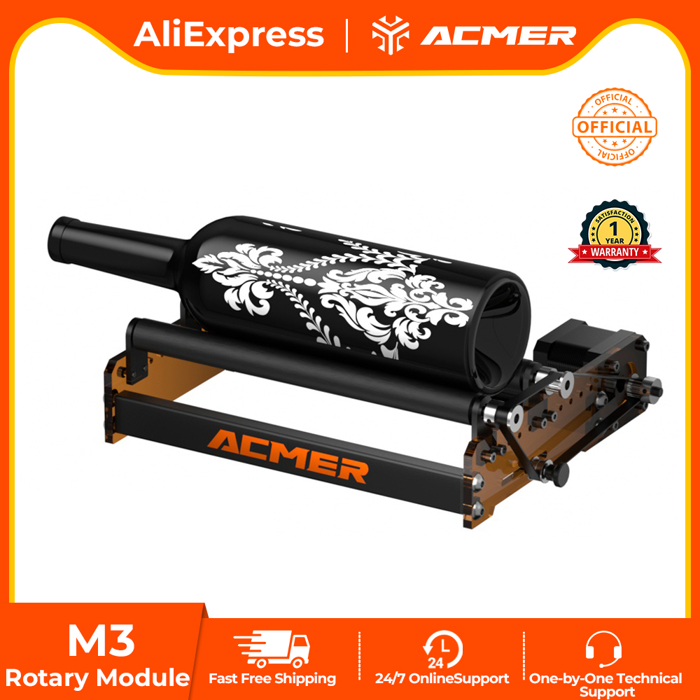 Industrial Laser Equipment - أسطوانة ليزر دوارة ACMER M3 360