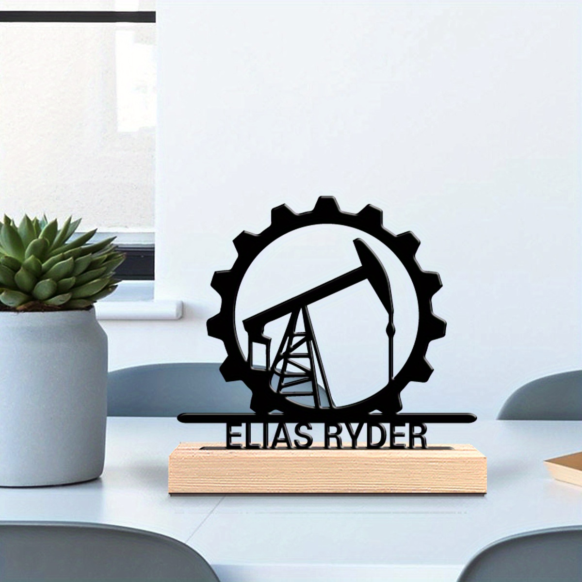 Industrial Laser Engraver For Wood - تمثال معدني مخصص على شكل ناقلة