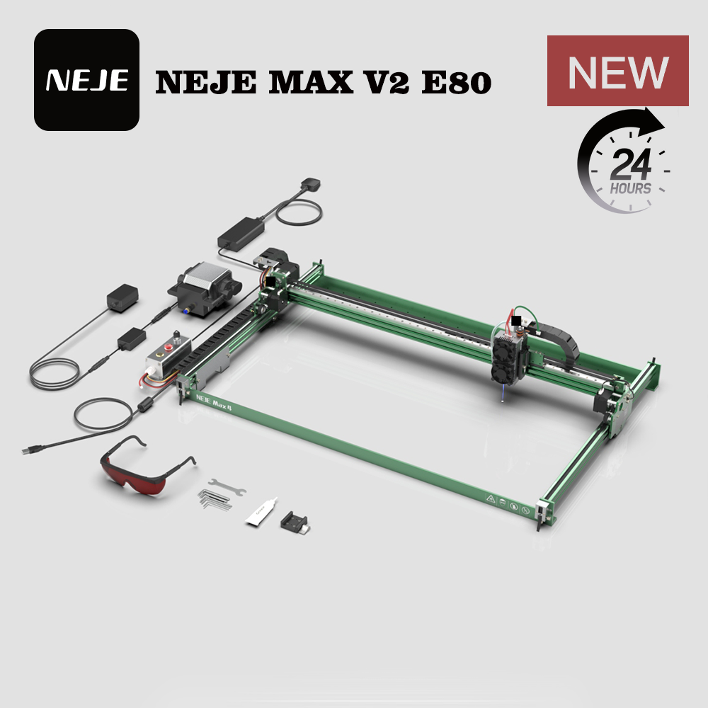 Industrial Laser Engraver For Wood - ماكينة النقش بالليزر NEJE MAX V2