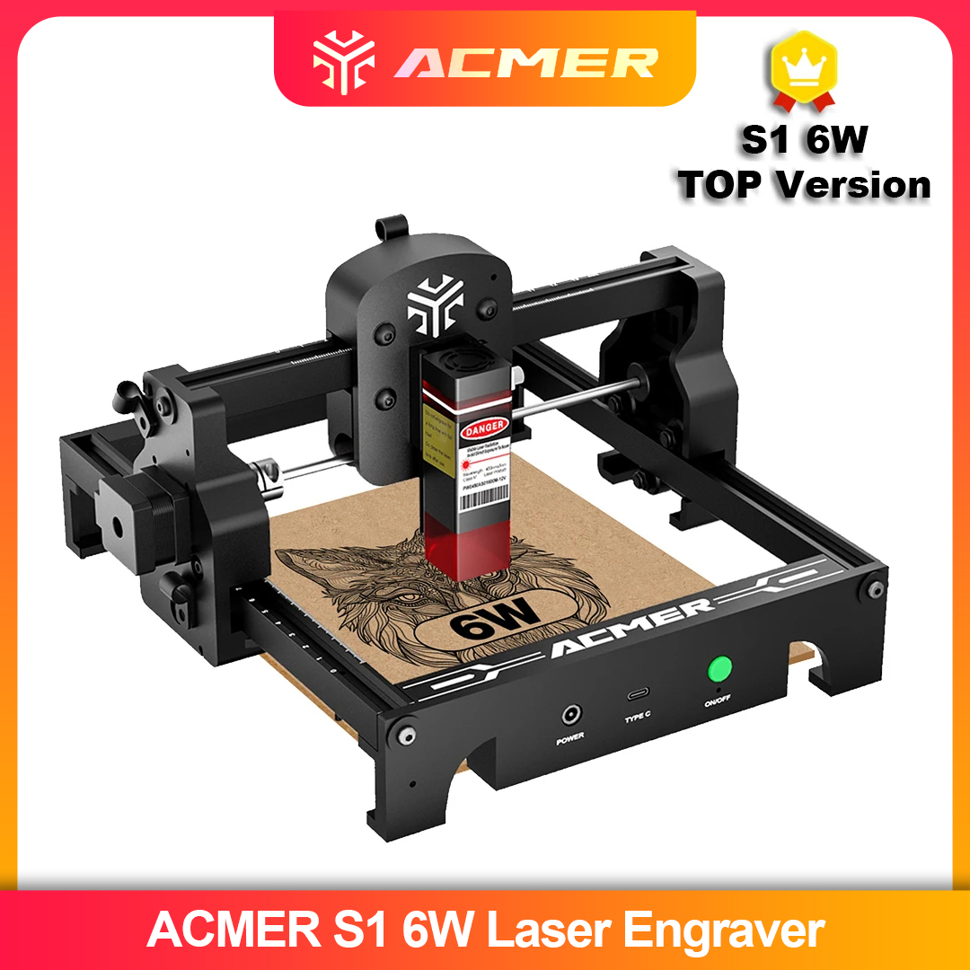 Industrial Laser Equipment - ACMER S1 2.5/3.5/6 واط آلة الحفر