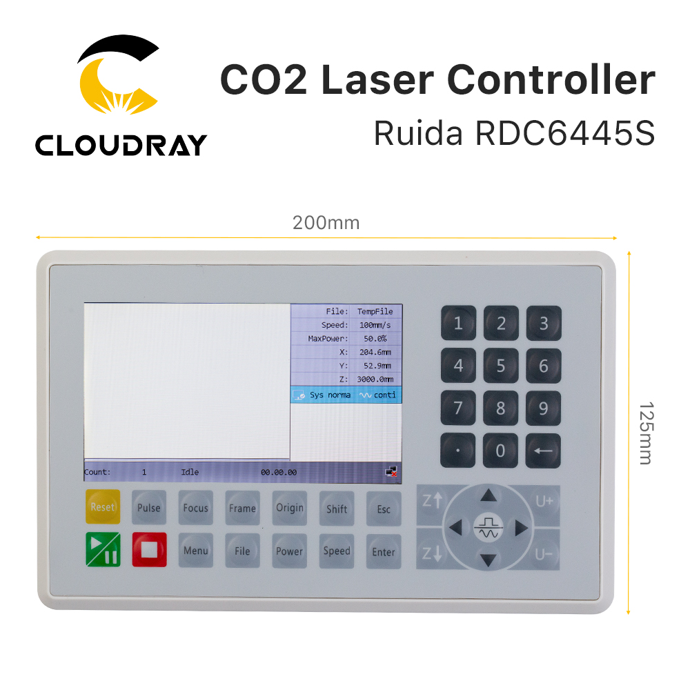 وحدة تحكم Ruida RDC6445 RDC644 - مراجعة Industrial Laser Cutter وسعره