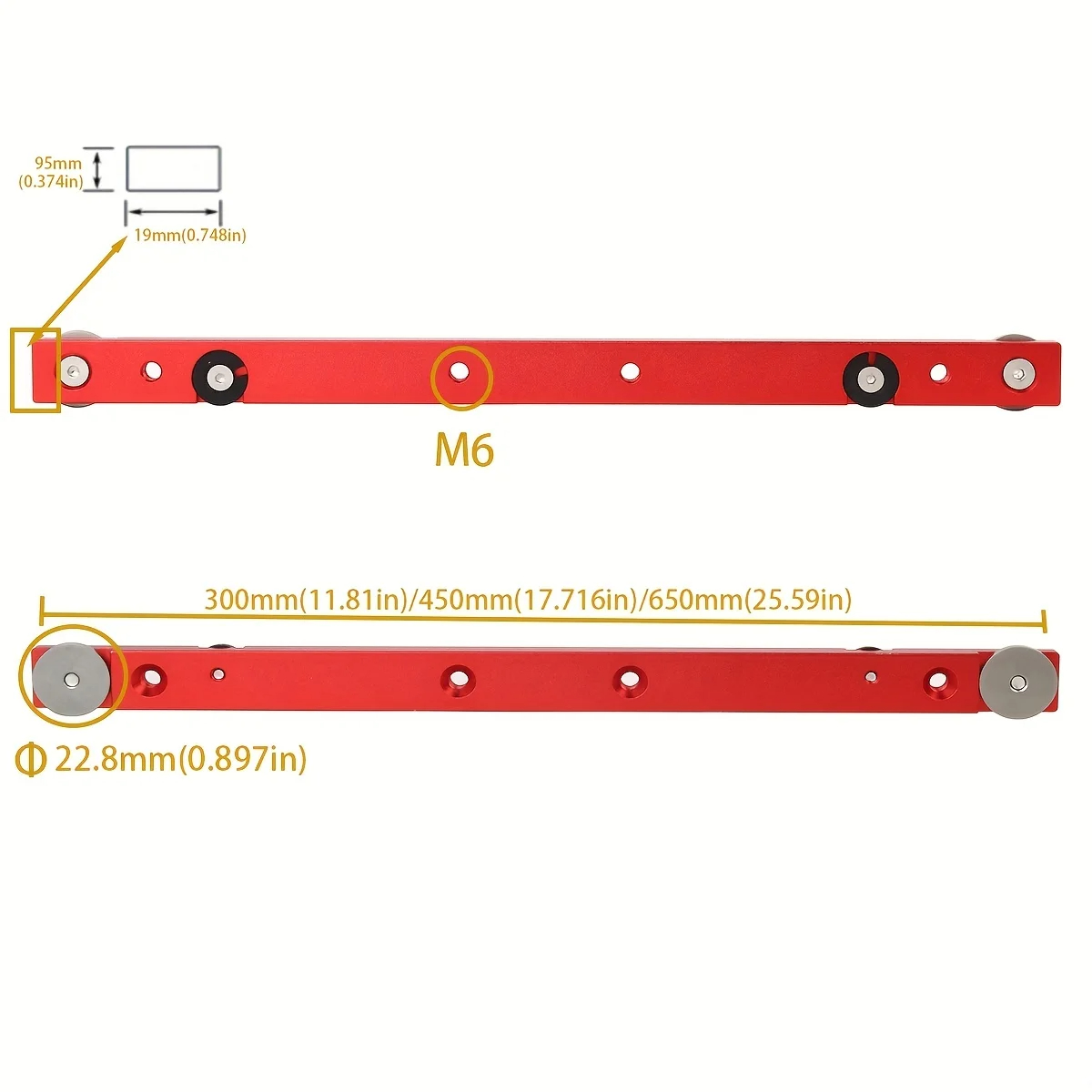 1 قطعة T-المسارات فتحة ميتري ب - مراجعة Aluminum T-Slot Profile وسعره