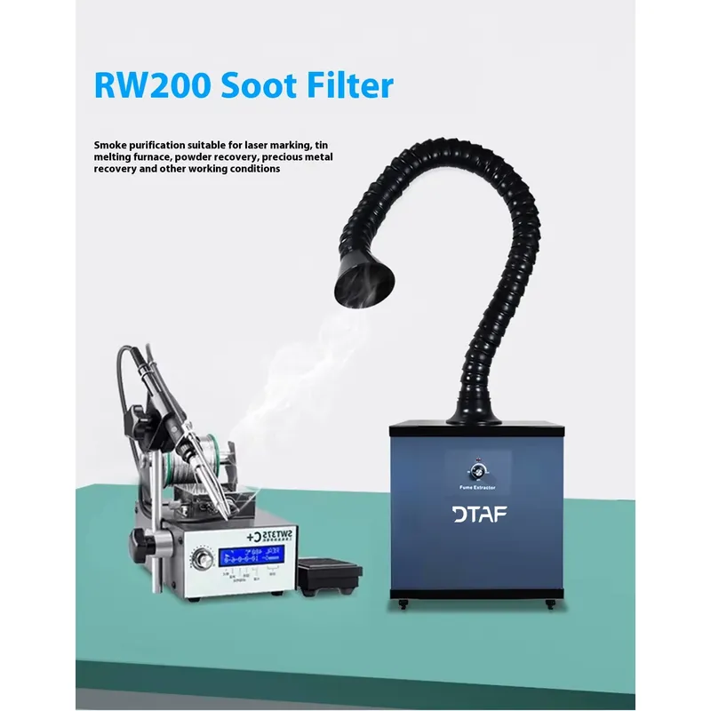 جهاز تنقية دخان اللحام الصناعي - مراجعة Industrial Laser Welding Iron وسعره