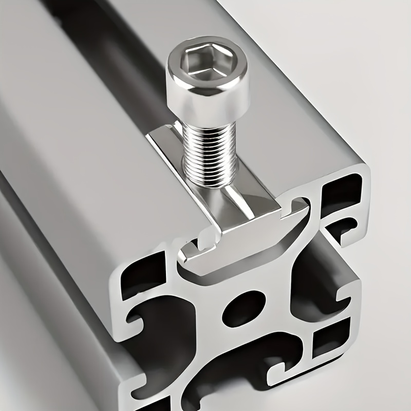 25 مجموعة من صواميل الفولاذ M8 - مراجعة Aluminum T-Slot Profile وسعره
