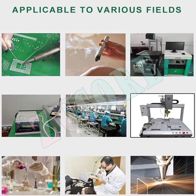 BST-495 مرشح العادم أداة تنقية - مراجعة Industrial Laser Solder Iron وسعره