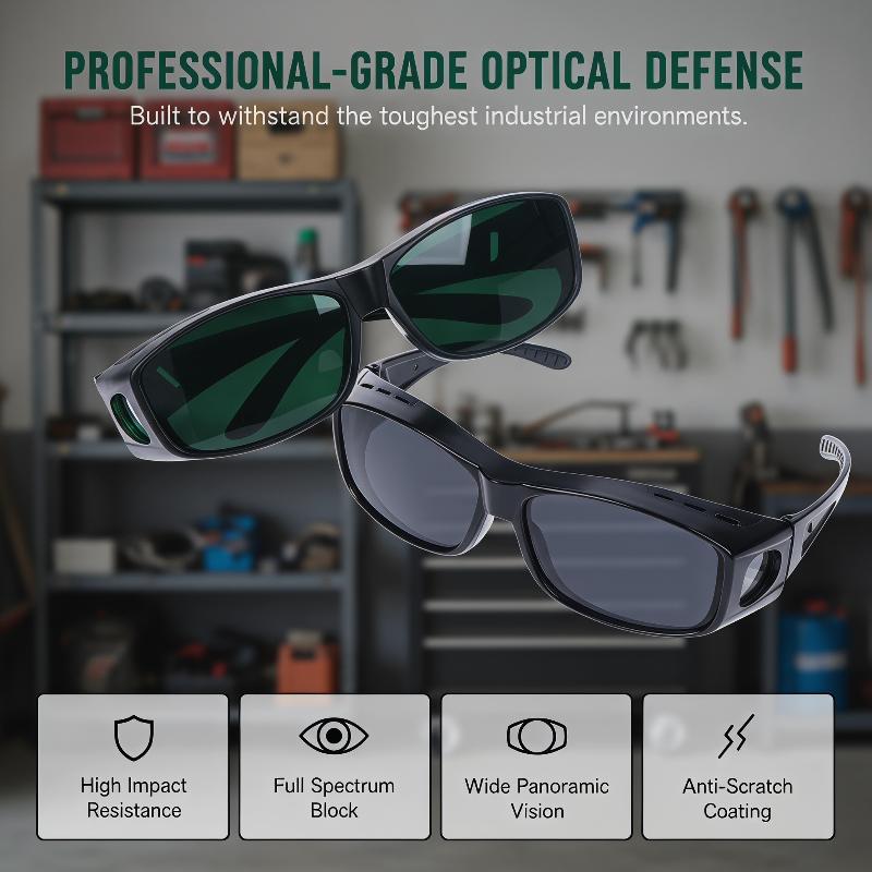 ❤️   نظارات واقية للحام مضادة  - مراجعة Industrial Laser Glasses وسعره