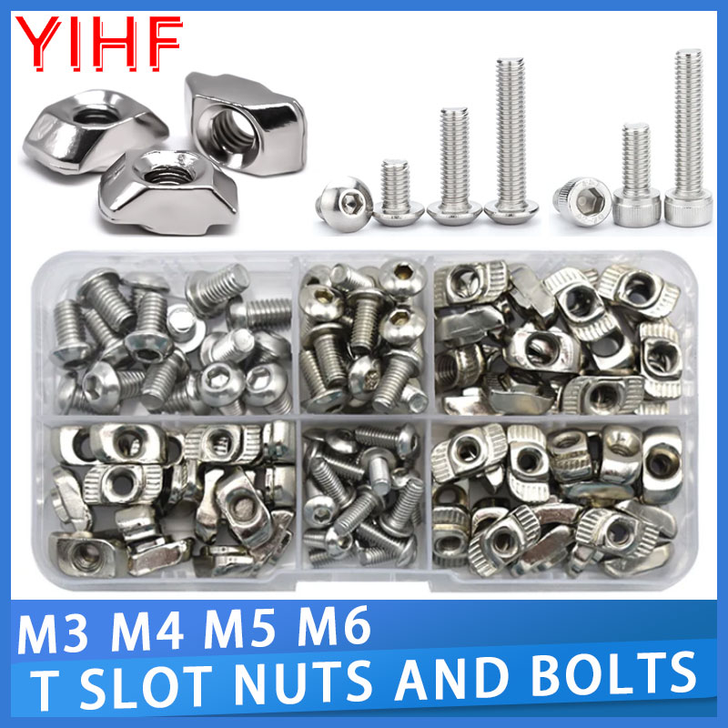 M3 M4 M5 M6 2020 3030 4040 Ser - مراجعة Aluminum T-Slot Profile وسعره
