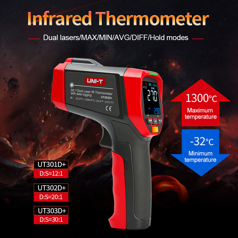 يوني-T-الرقمية غير الاتصال الأ - مراجعة Industrial Infrared Laser وسعره