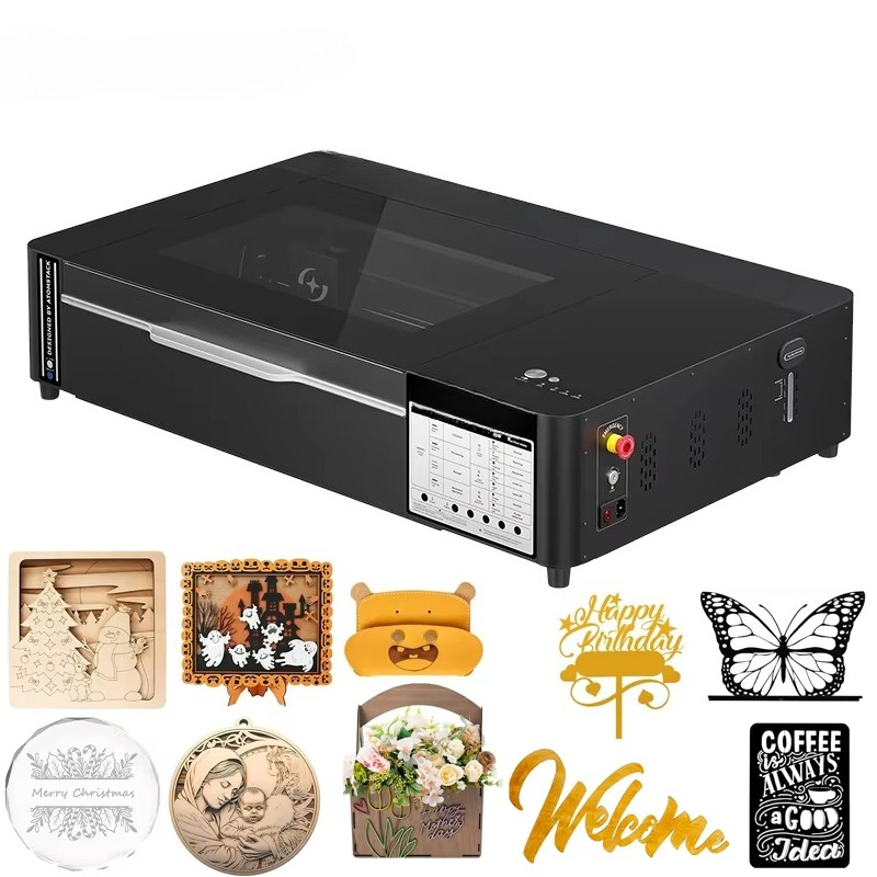 Atomstack Hurricane 55W Co2 ال - مراجعة Industrial Laser Engraver For Wood وسعره