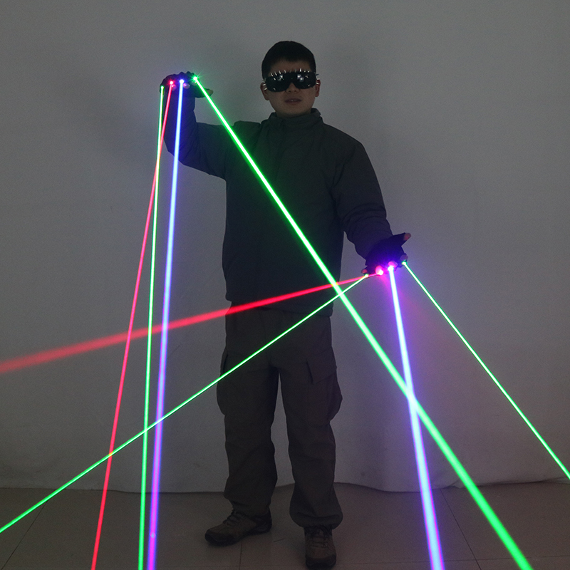 قفازات ليزر RGB للحفلات والبار - مراجعة Industrial Laser Beam وسعره