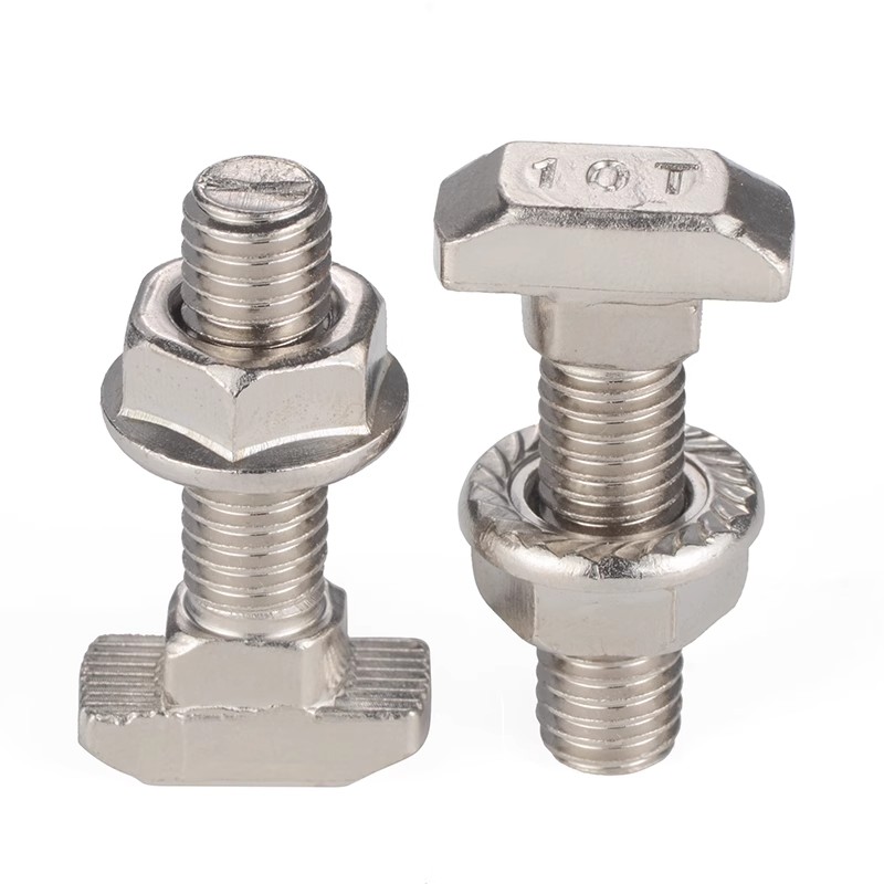 10 مجموعات M5 T الترباس المسما - مراجعة Aluminum T-Slot Profile وسعره