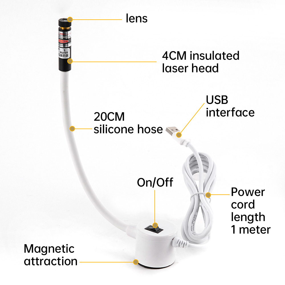 USB بالطاقة ضوء الليزر الأحمر  - مراجعة Industrial Laser Equipment وسعره