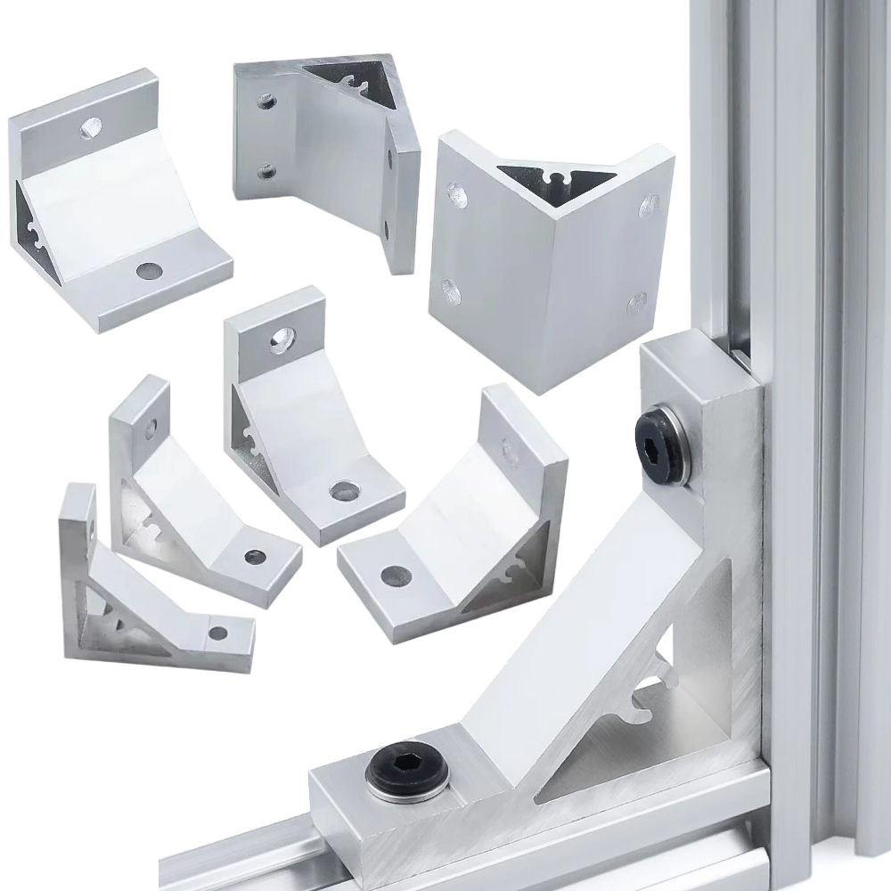 4 قطعة 90 درجة ركن زاوية قوس 2 - مراجعة Aluminum T-Slot Profile وسعره