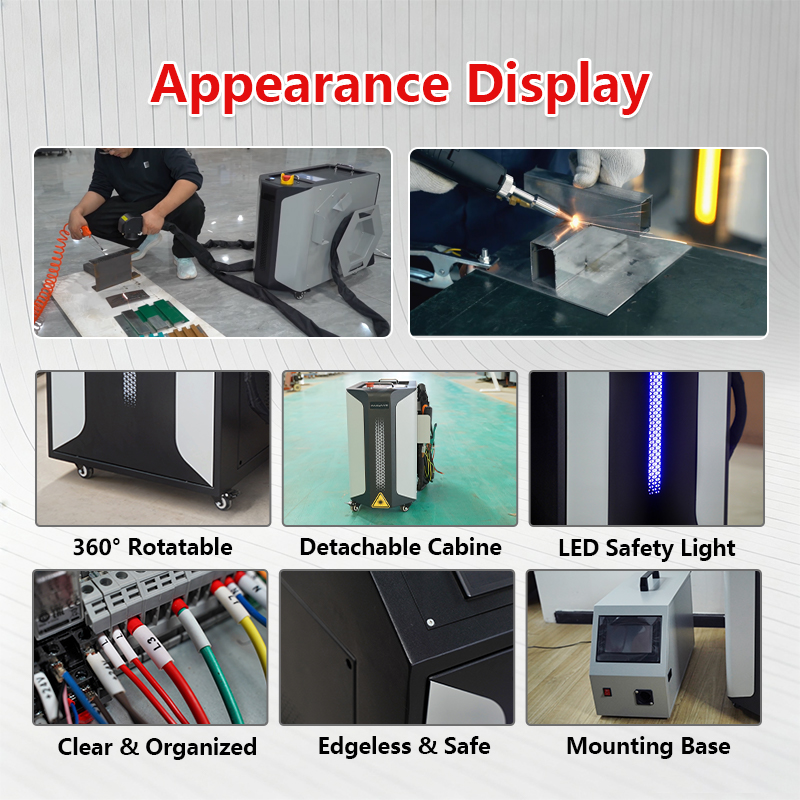 معدات لحام بالليزر محمولة يدوي - مراجعة Industrial Laser Welding Iron وسعره