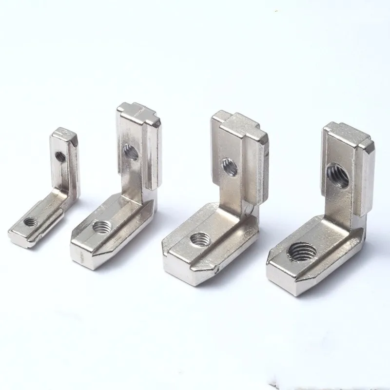10 قطع من الموصلات الزاوية الد - مراجعة Aluminum T-Slot Profile وسعره