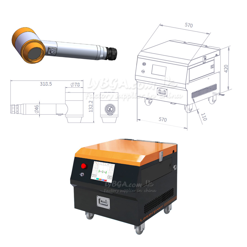 آلة تنظيف إزالة الصدأ بقدرة 20 - مراجعة Industrial Laser Types وسعره