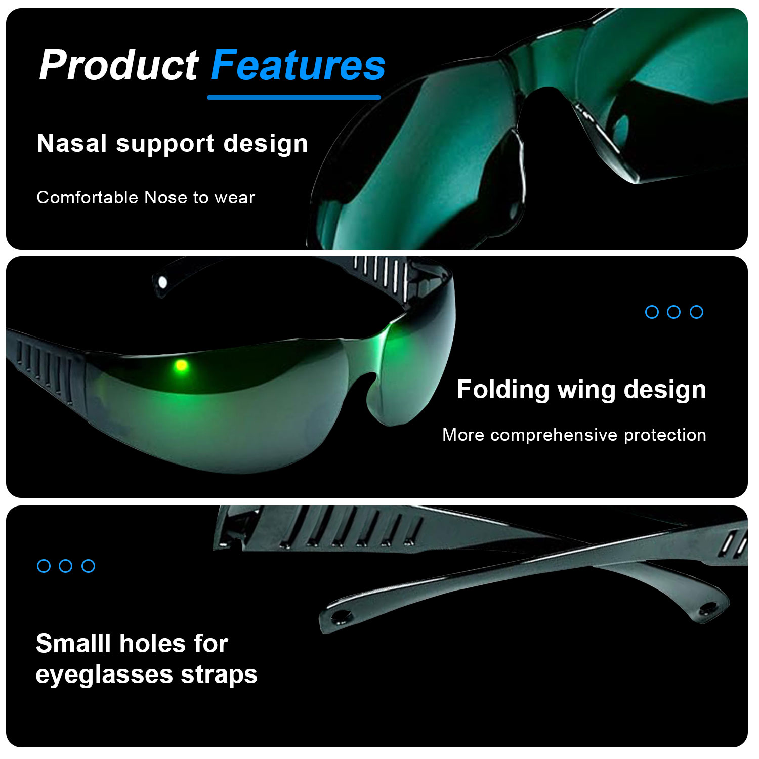 نظارات واقية من الرصاص واقية م - مراجعة Industrial Laser Glasses وسعره