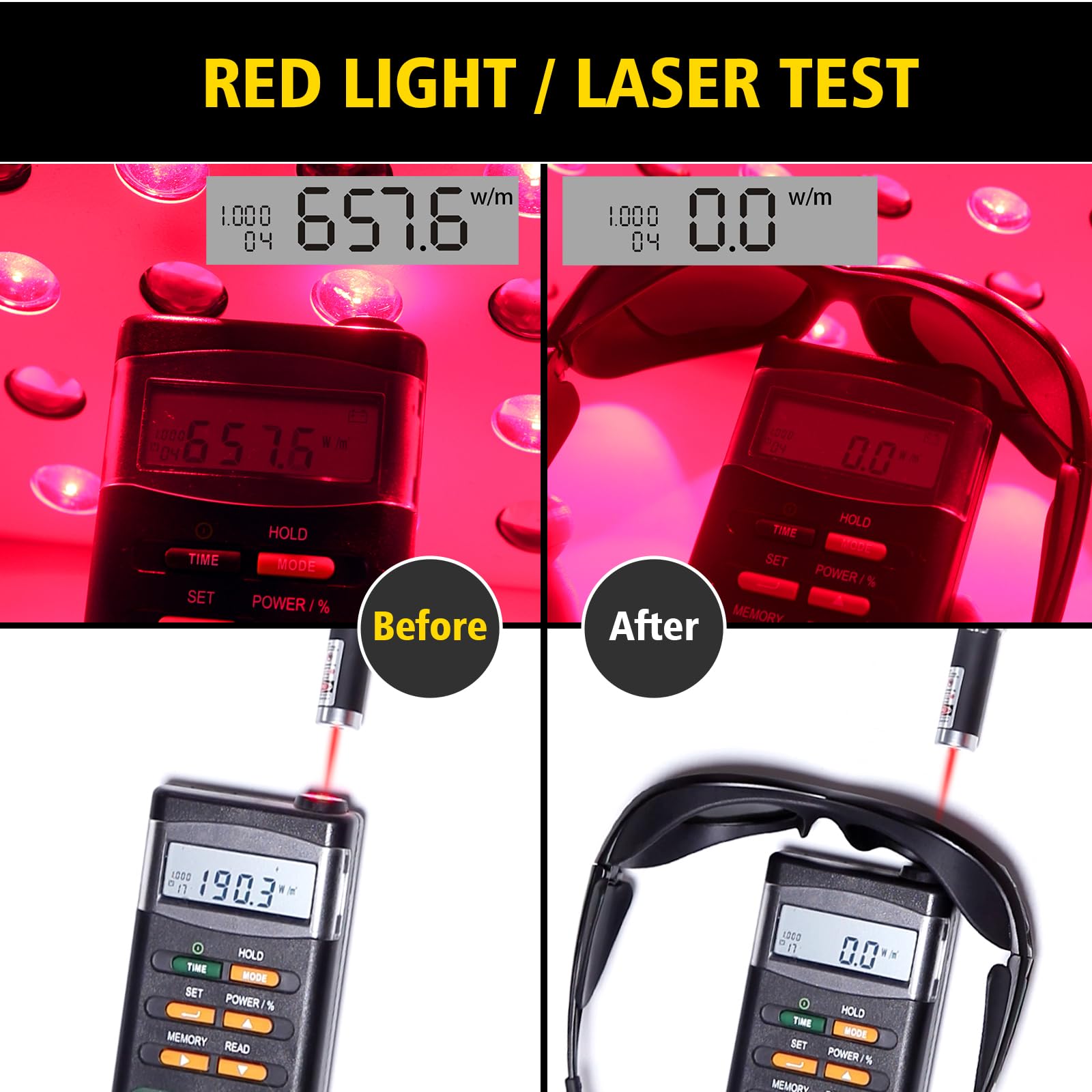 نظارات الليزر جميع الطول الموج - مراجعة Industrial Laser Glasses وسعره