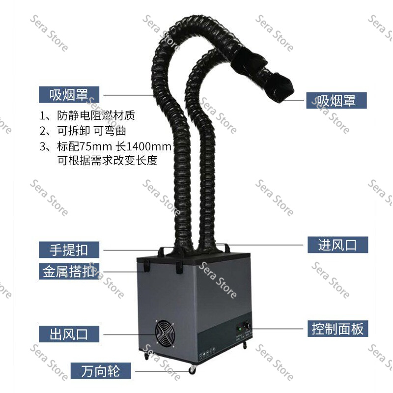 جهاز تنقية دخان الليزر، منقي د - مراجعة Industrial Laser Solder Iron وسعره