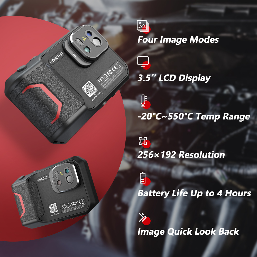 كاميرا حرارية محمولة باليد 256 - مراجعة Industrial Infrared Laser وسعره